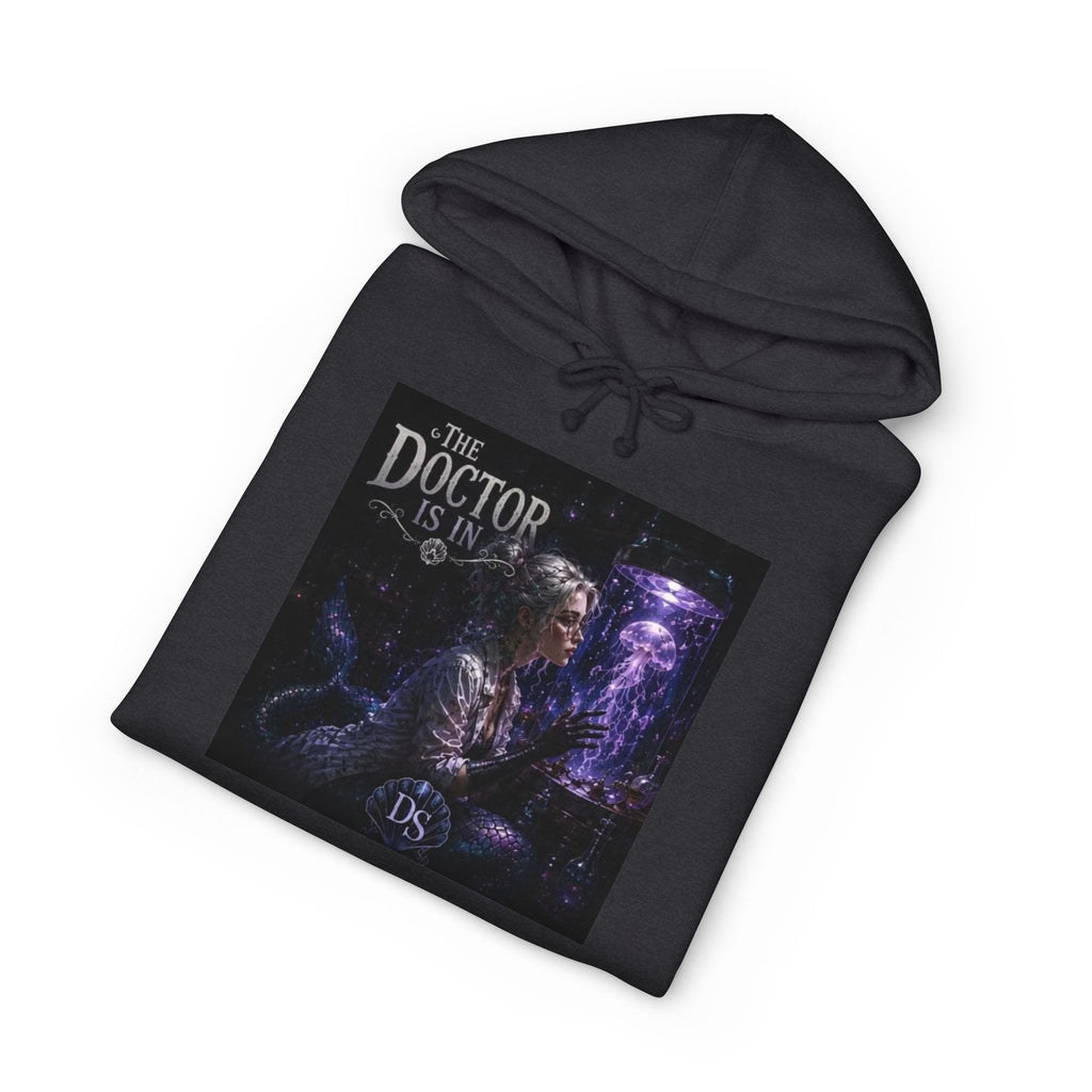 Doctor Is In Hoodie — Retro Sci‑Fi Musician Band Pullover