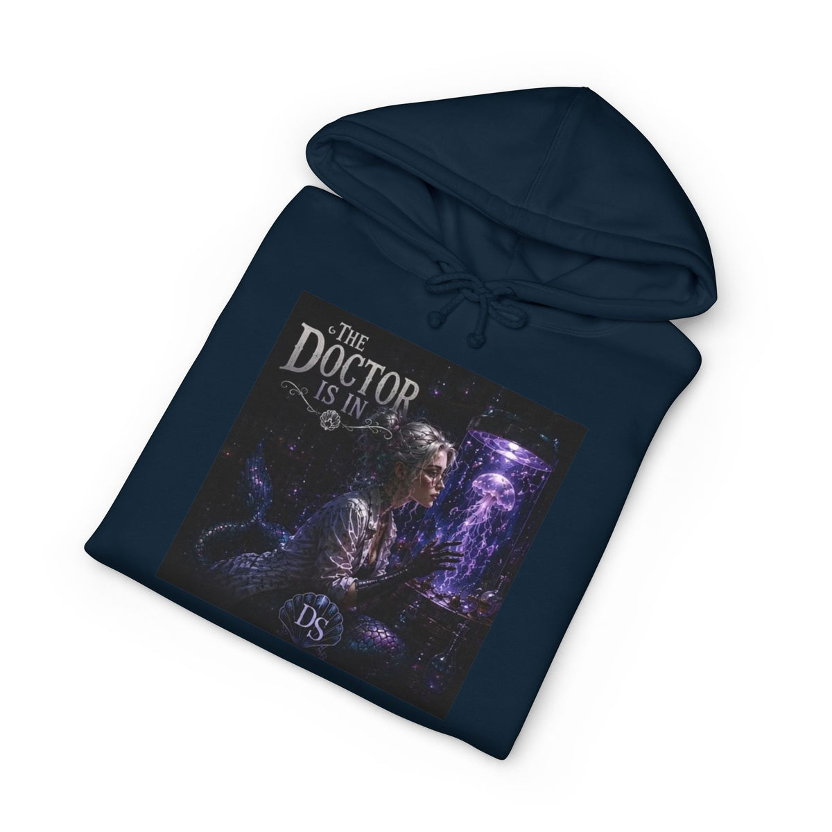 Doctor Is In Hoodie — Retro Sci‑Fi Musician Band Pullover