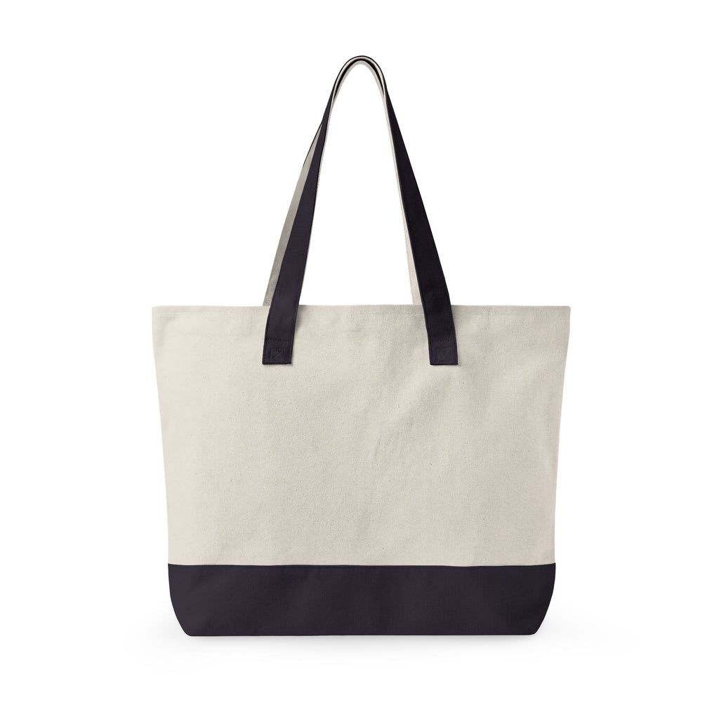Zippered Canvas Tote — 'The Dreamer' Gothic Angel Art Tote Bag