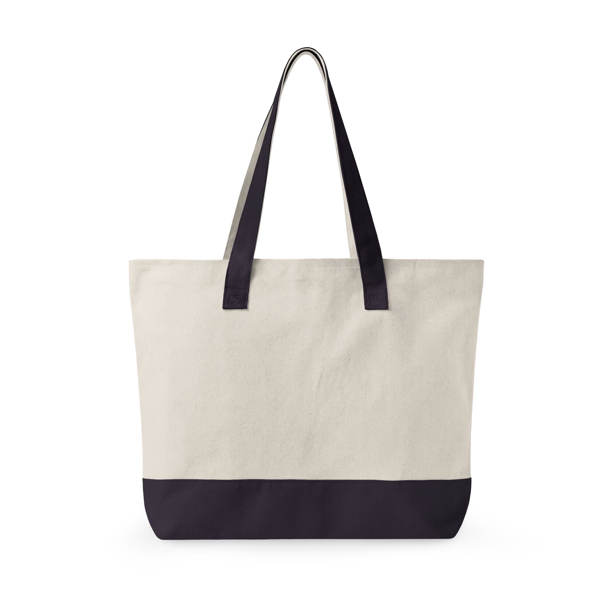 Zippered Canvas Tote — 'The Dreamer' Gothic Angel Art Tote Bag