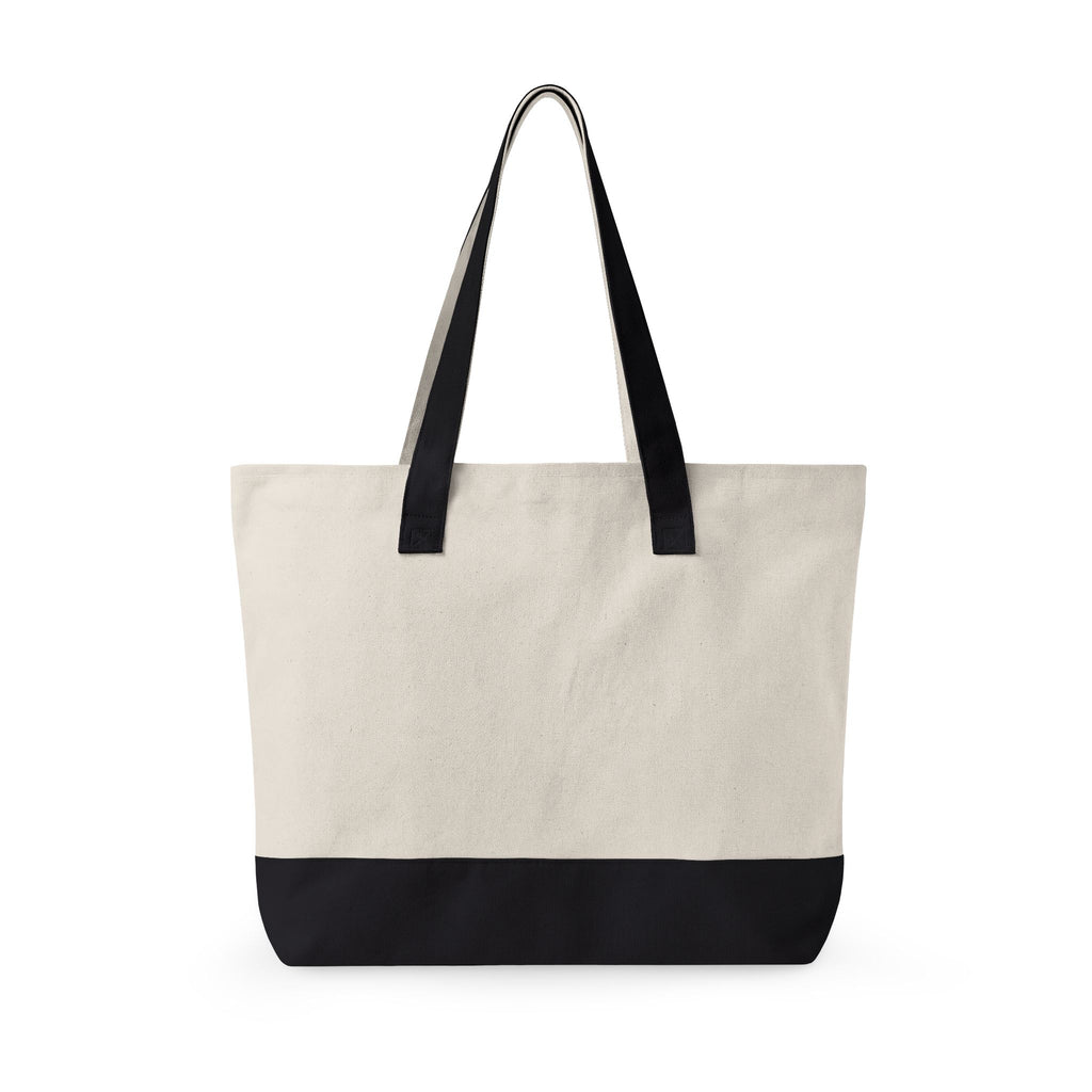 Zippered Canvas Tote — 'The Dreamer' Gothic Angel Art Tote Bag