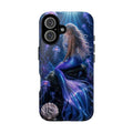 Mermaid Galaxy Phone Case — Purple Blue Ocean Fantasy Tough Case