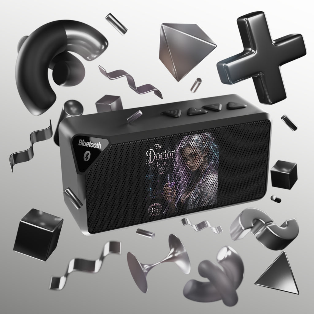 Bluetooth Speaker — Cosmic Portrait Design